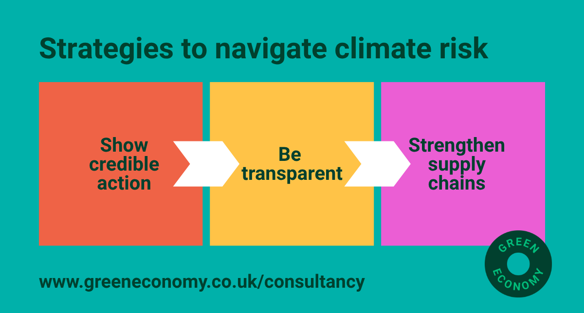 Strategies to navigate climate risk