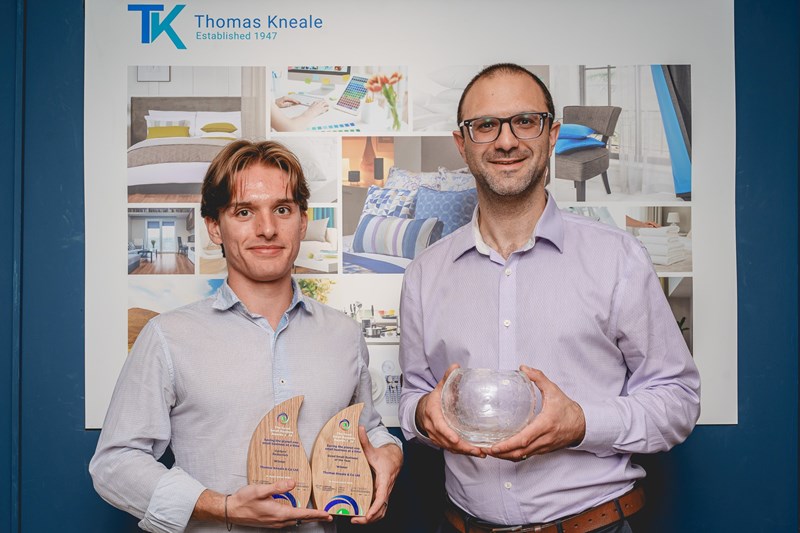 Sonny & Brett With Their Awards Sonny & Brett With Their Awards