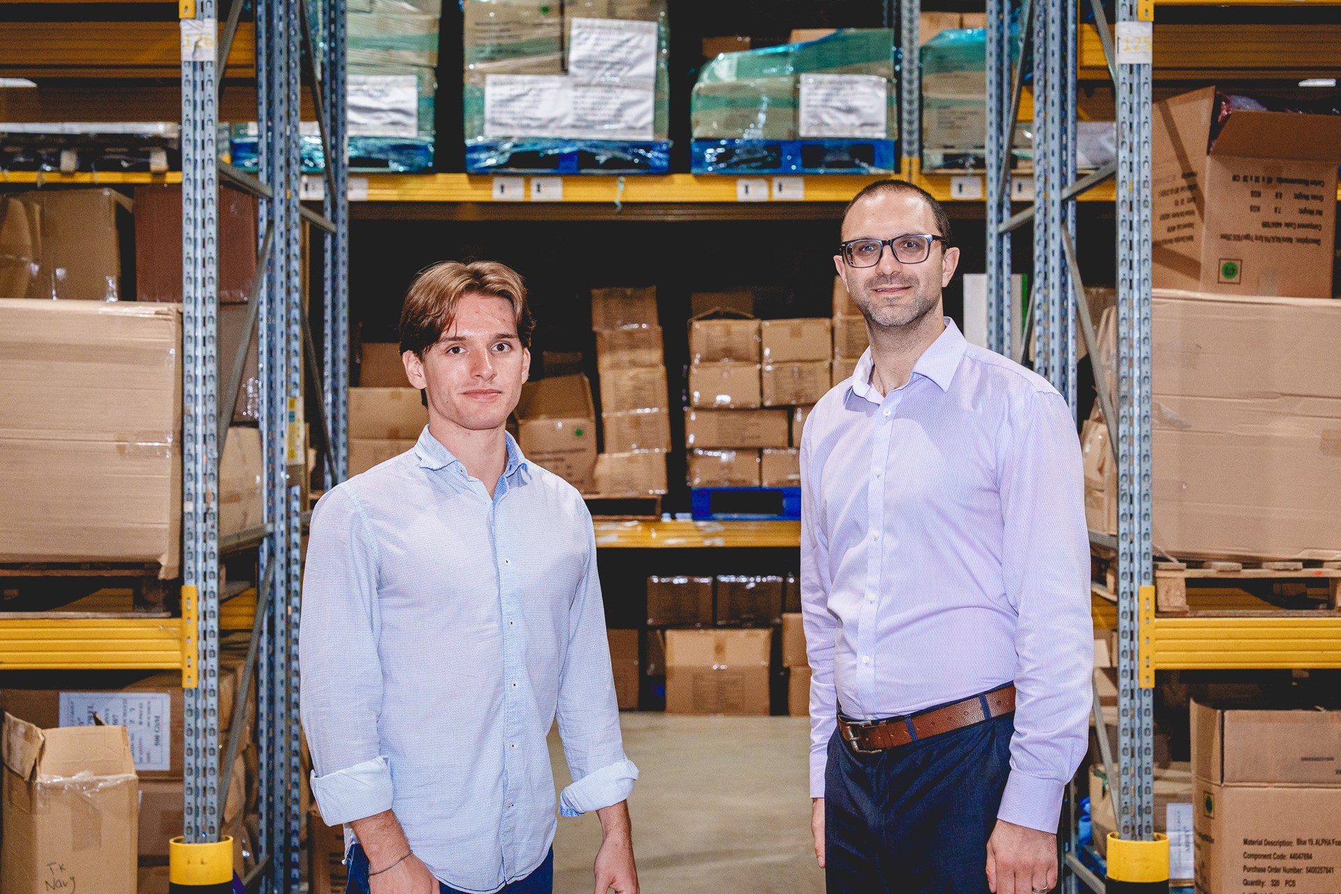 Brett & Sonny Warehouse Closeup