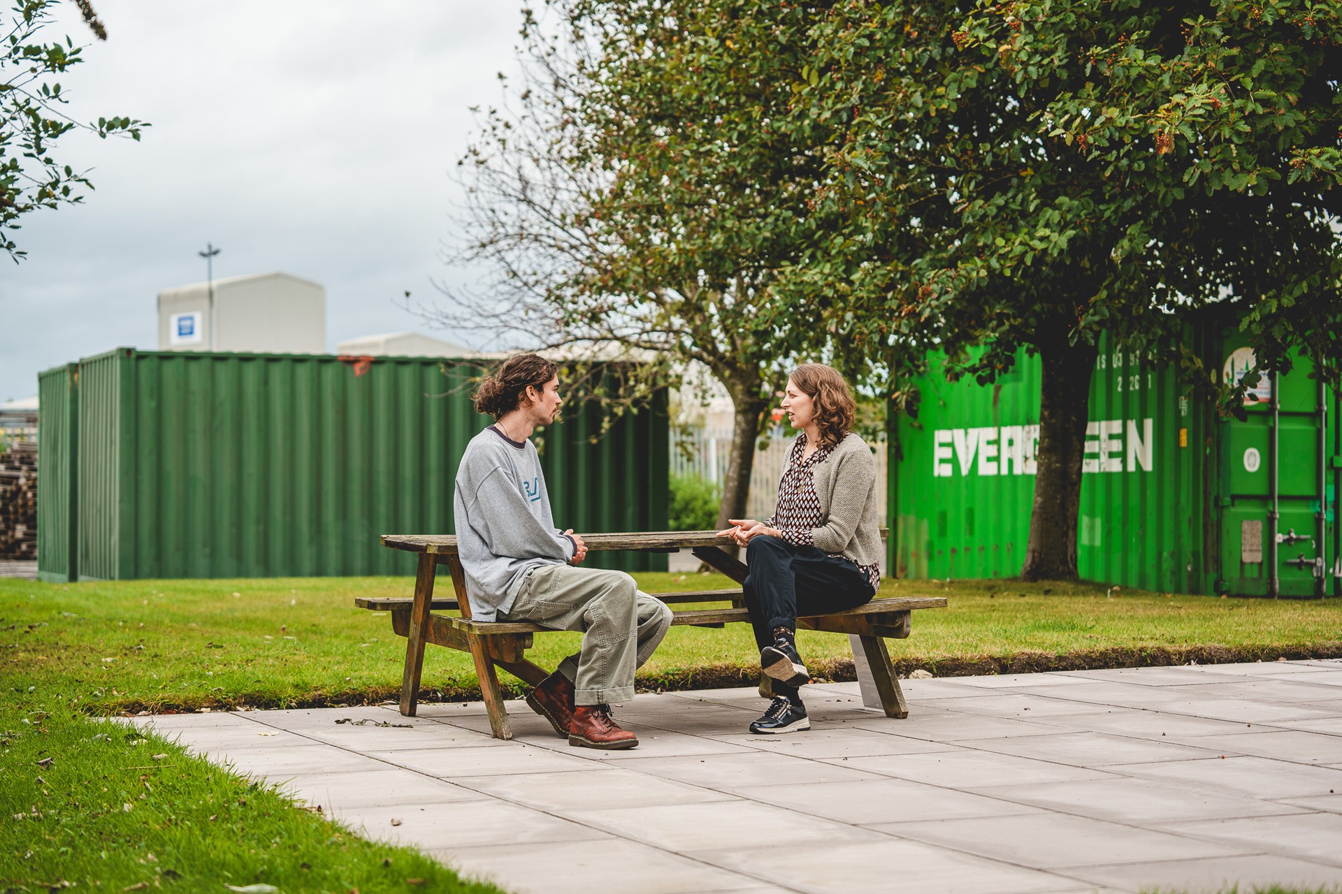 Rachael Shah & Tim Mooney Shipping Containers