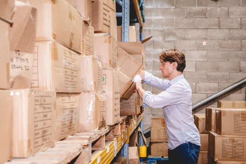Sonny Rummaging Through Boxes Sonny Rummaging Through Boxes