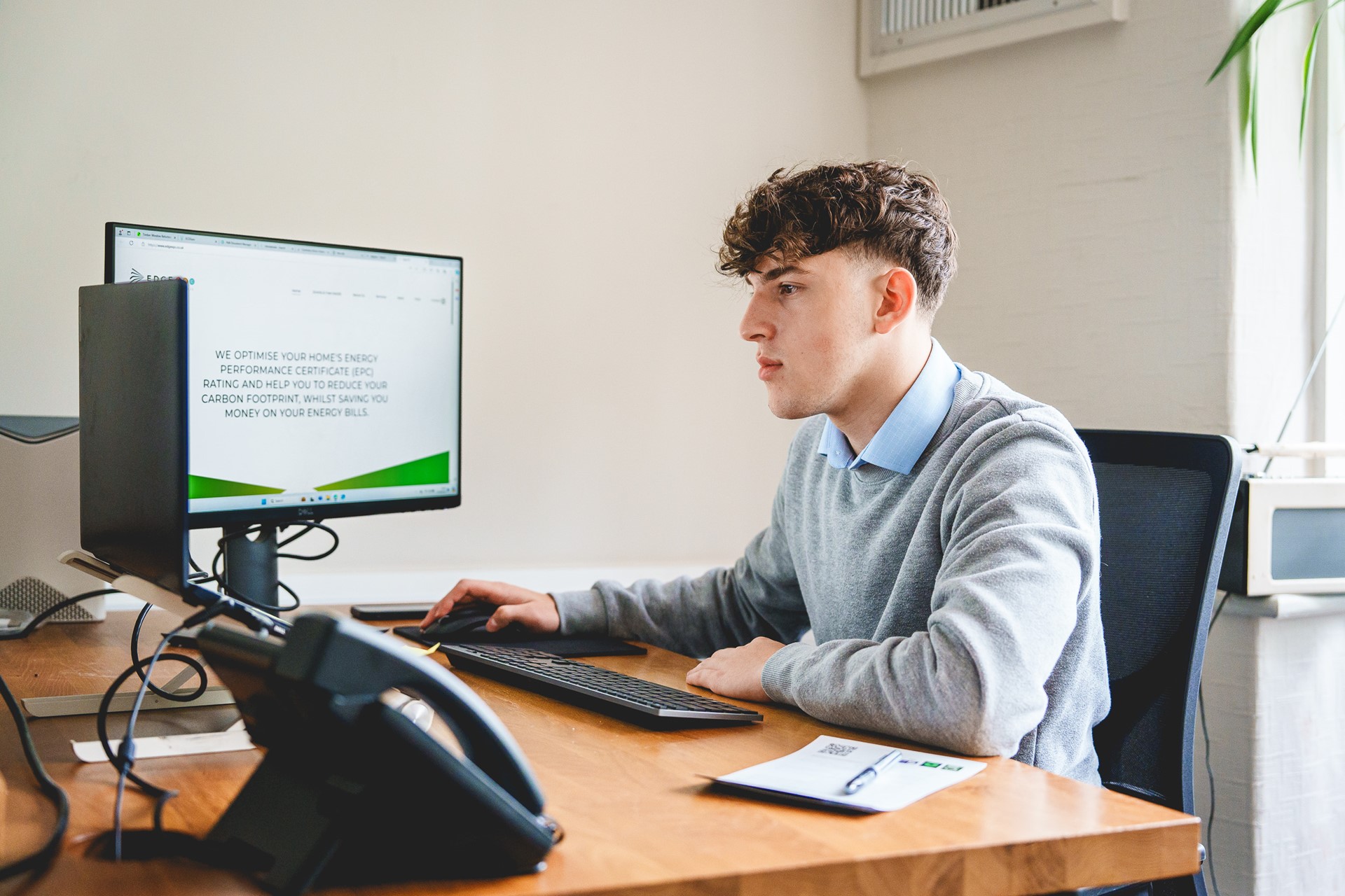 Edge At Desk